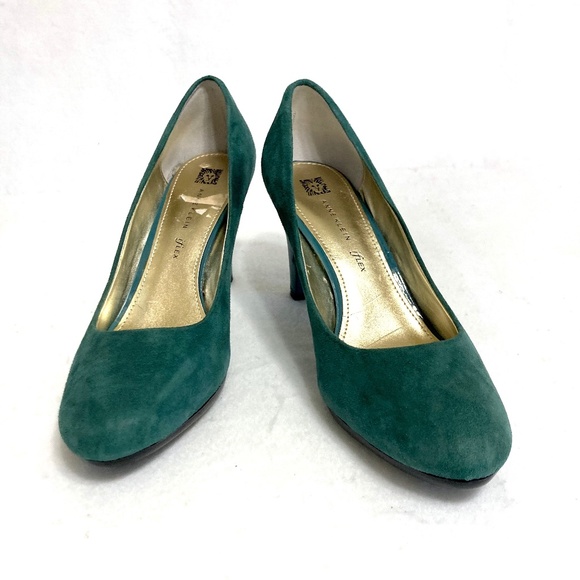 Anne Klein iflex shoes  turquoise size US 10.5 M NEW! - Picture 2 of 5